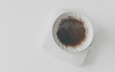 round white ceramic coffee cup