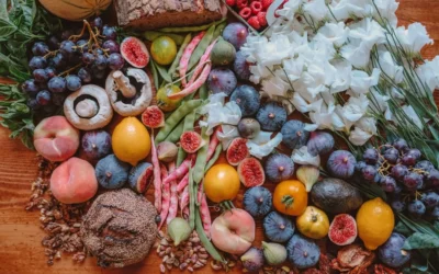 assorted fruit and seasoning on table